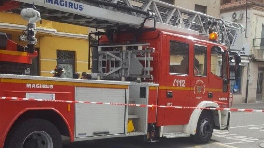 zamora bomberos arapiles derrumbe 01