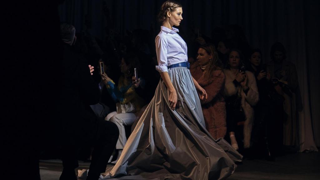 Un diseño de Carolina Herrera en su última pasarela.