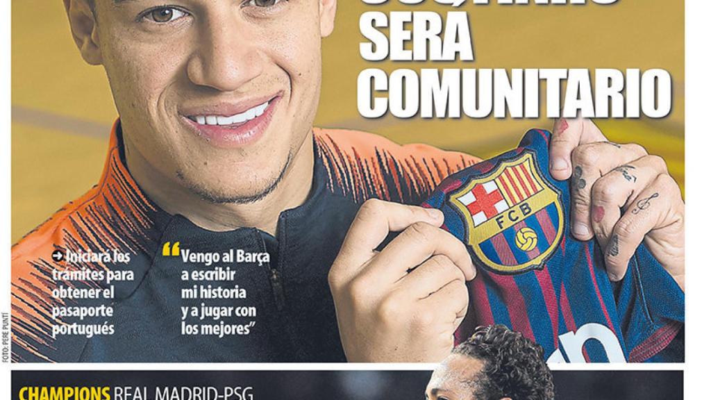 Portada Mundo Deportivo (13/02/18)