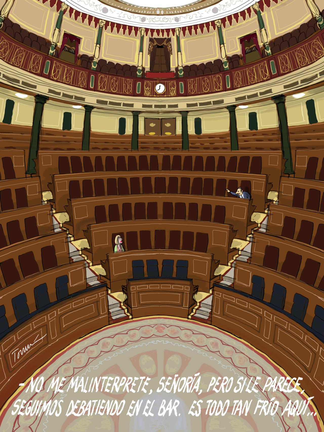 Qué frío es el vacío