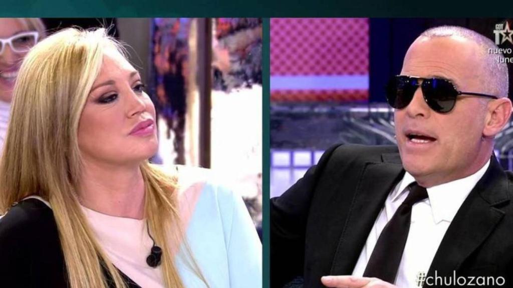 Belén Esteban y Carlos Lozano.