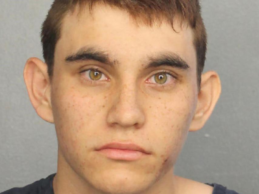 Nikolas Cruz en la ficha policial