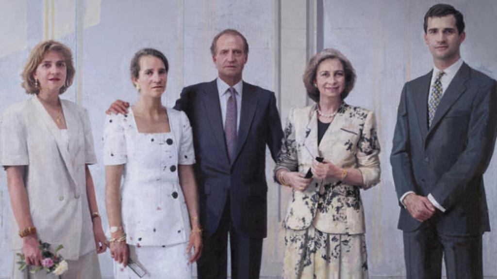 La familia de Juan Carlos I, por Antonio López.
