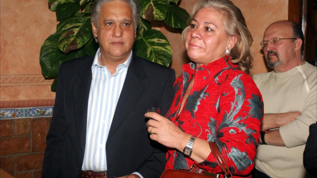 Chiquetete y Carmen Gahona.