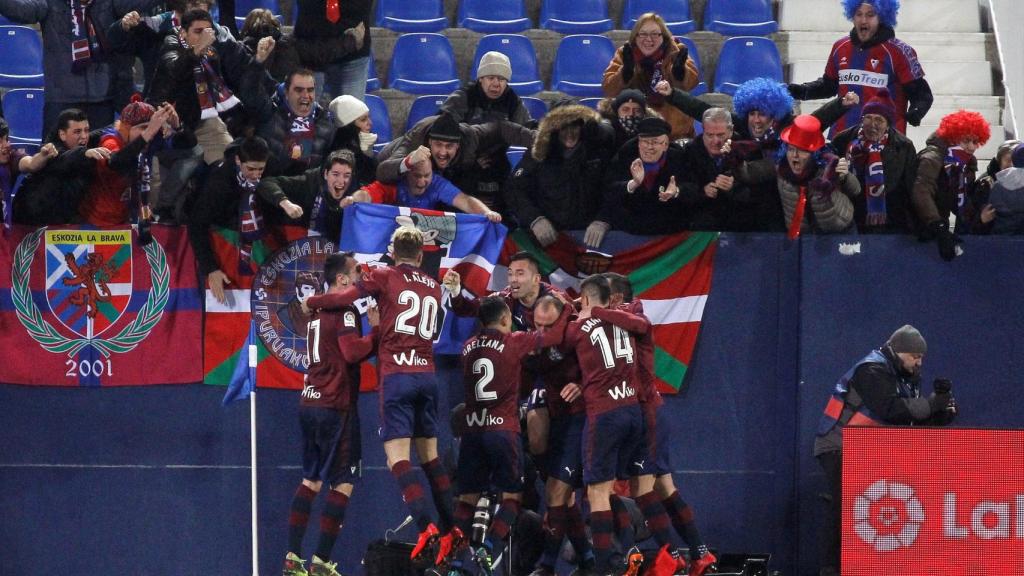 El Eibar, rival del Barça, marcha séptimo.