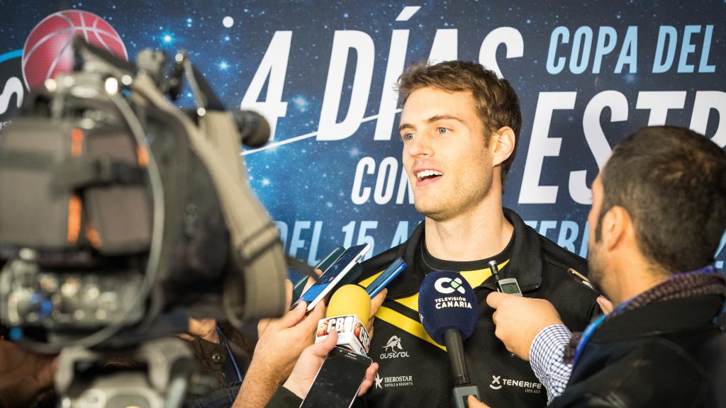 Abromaitis fue fundamental en la victoria del Tenerife en cuartos.