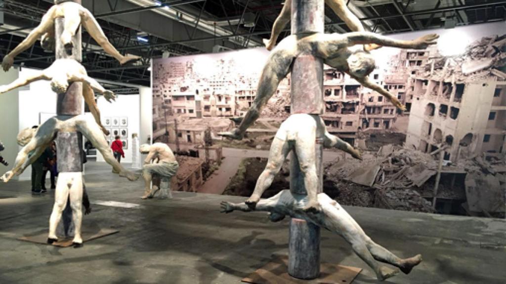 Image: Leiro frente al drama de Alepo