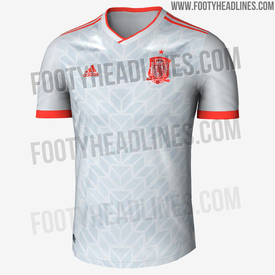 Se filtra la segunda camiseta de España para el Mundial