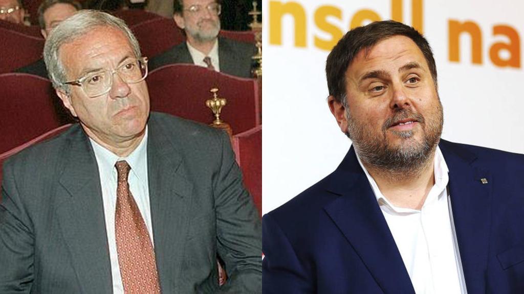 José Barrionuevo y Oriol Junqueras