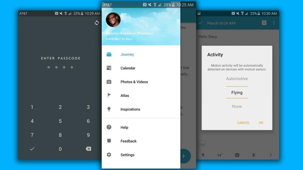 El mejor diario para Android que también es aplicación de escritura: Journey