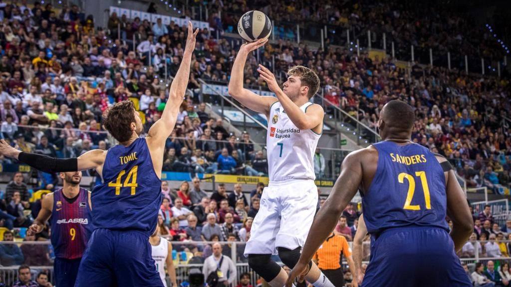 Doncic sólo brilló como acostumbra en semifinales.