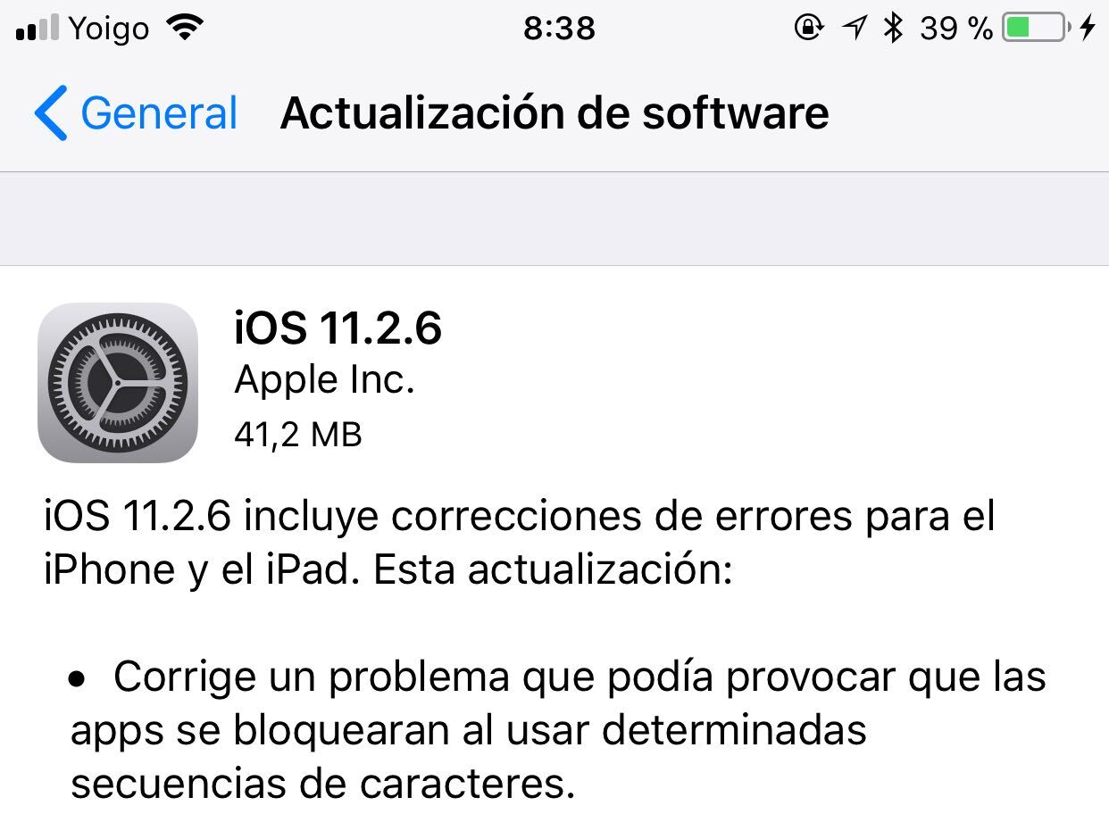 ios 11.2.6