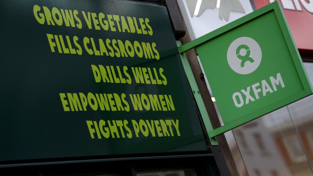Una tienda de Oxfam en Londres.
