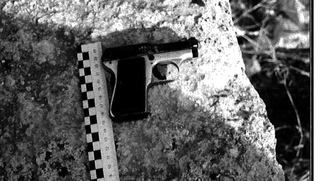 Pistola marca Baretta de Igor el Ruso