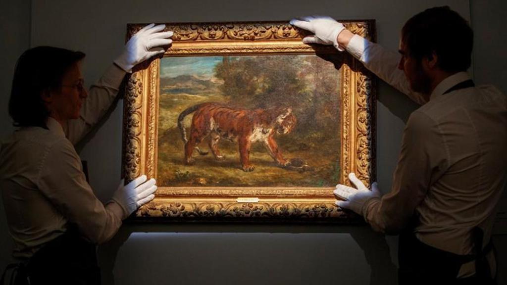 Una delas obras que se subastarán.