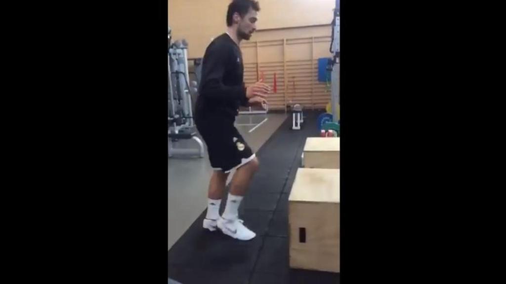 El último entrenamiento de Llull