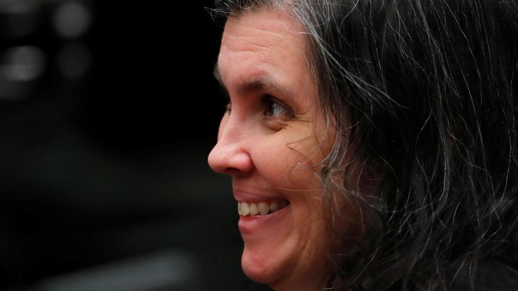 Una imagen de Louise durante la primera vista judicial.