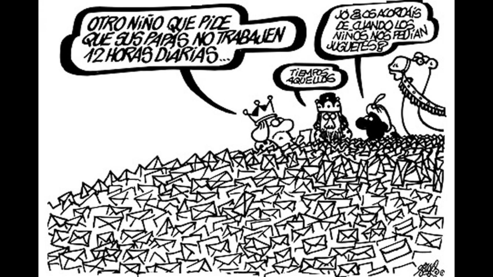 Las diez viñetas con las que Forges sacó los colores a los españoles