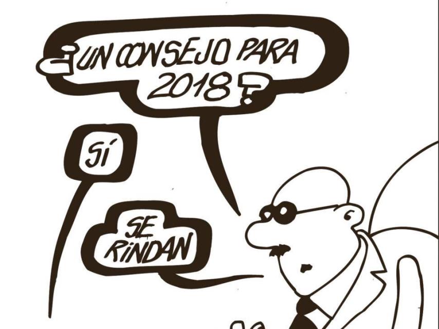 La última viñeta que Forges subió a su Twitter.