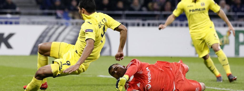 Imagen del Lyon - Villarreal.