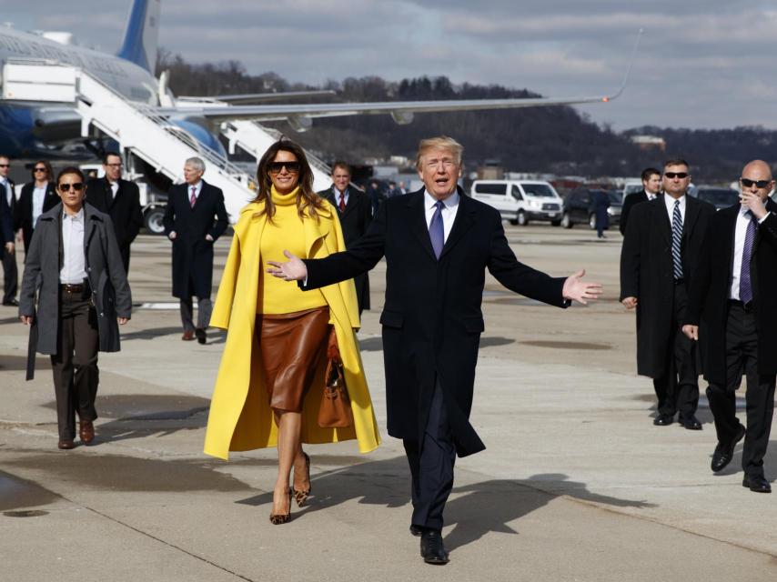 Donald y Melania Trump. Gtres.