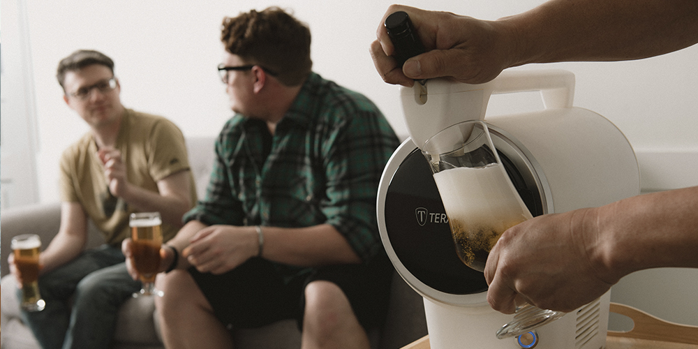 tera brew dispensador cerveza inteligente portatil destacada