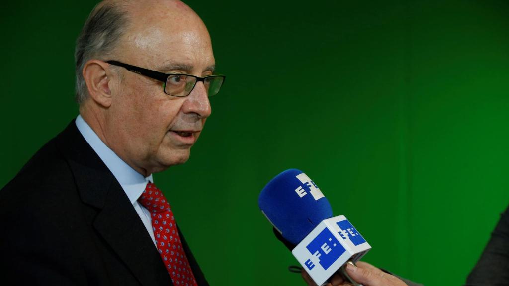 El ministro de Hacienda y Función Pública, Cristóbal Montoro.