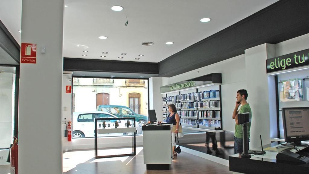Tienda de Telecor en una imagen de archivo.