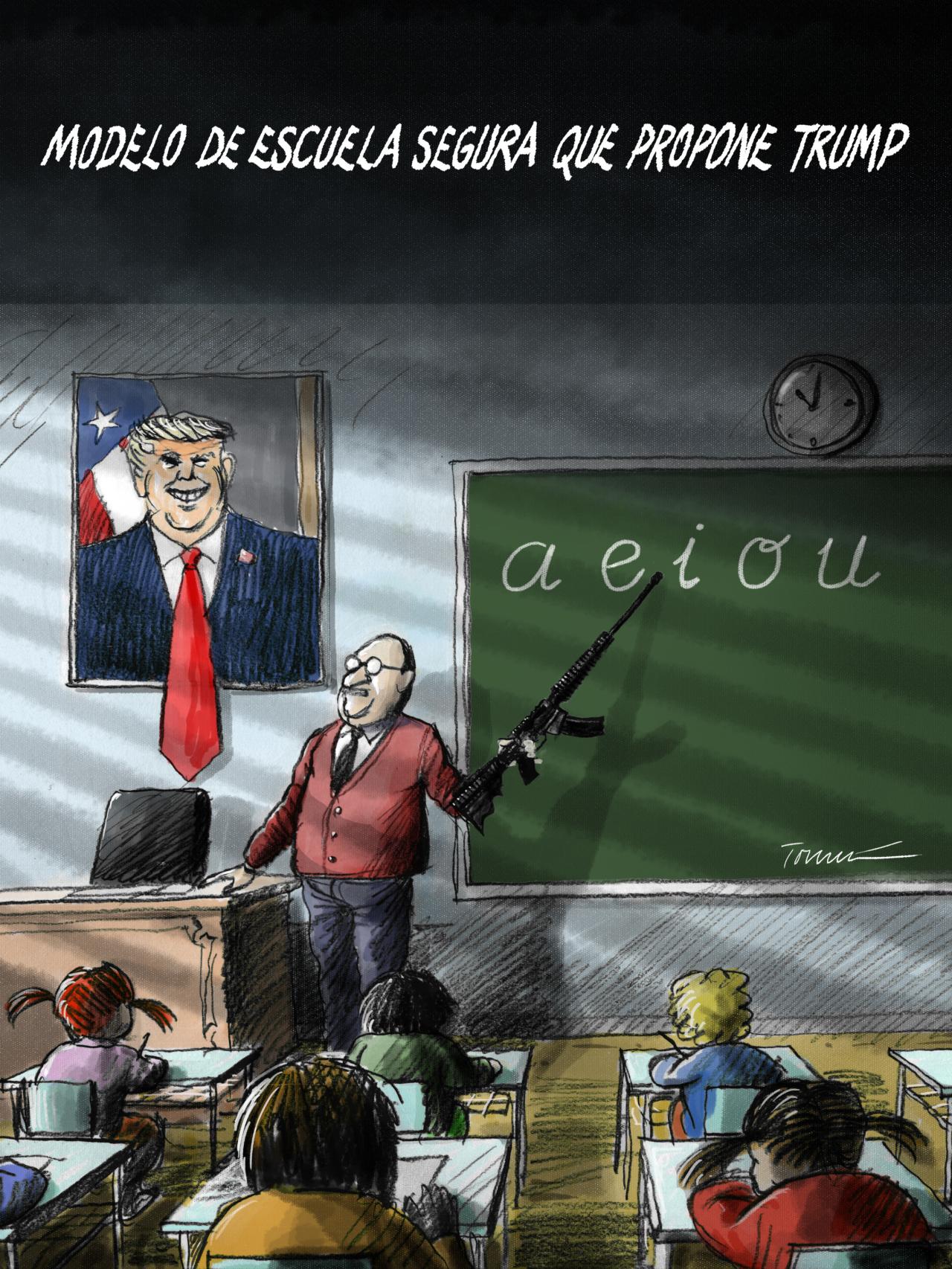 La escuela segura de Trump