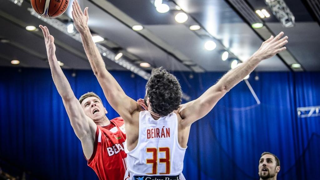 La cicatriz de su lesión recuerda a Beirán de dónde viene y lo que ha logrado.