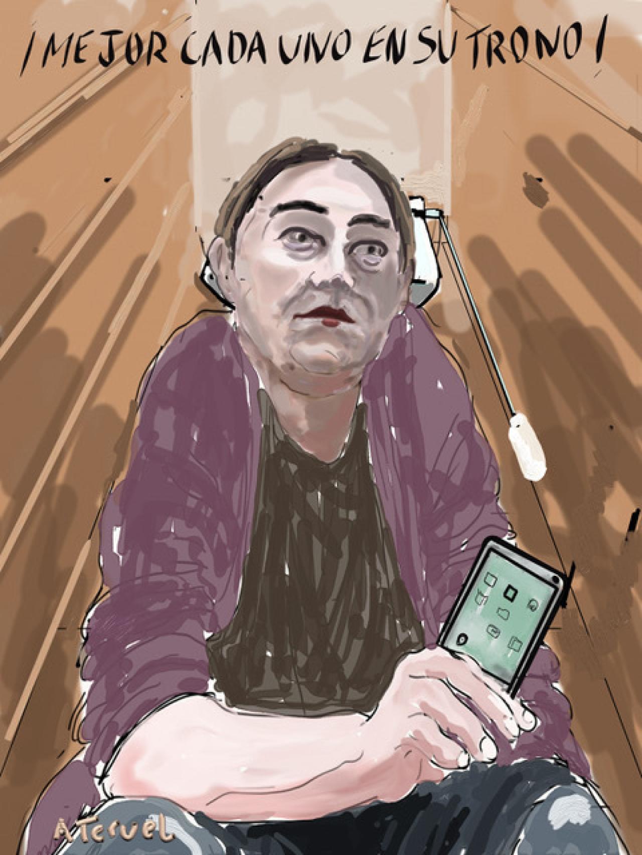 Ada en su trono