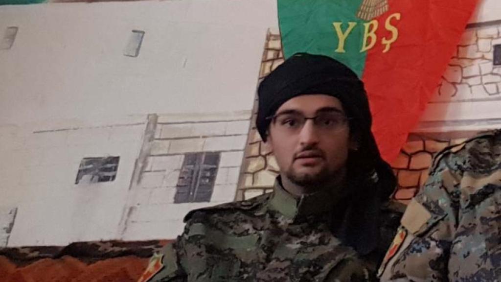 Samuel Prada, en una fotografía tomada en Siria.