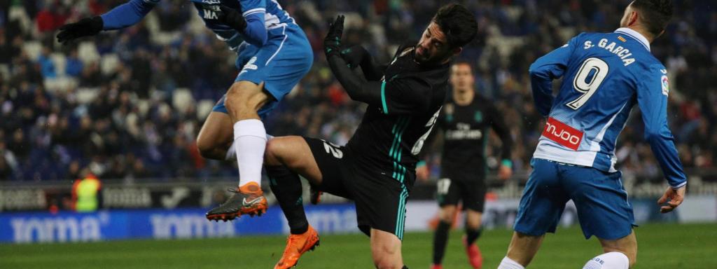 Isco en el Espanyol - Real Madrid.