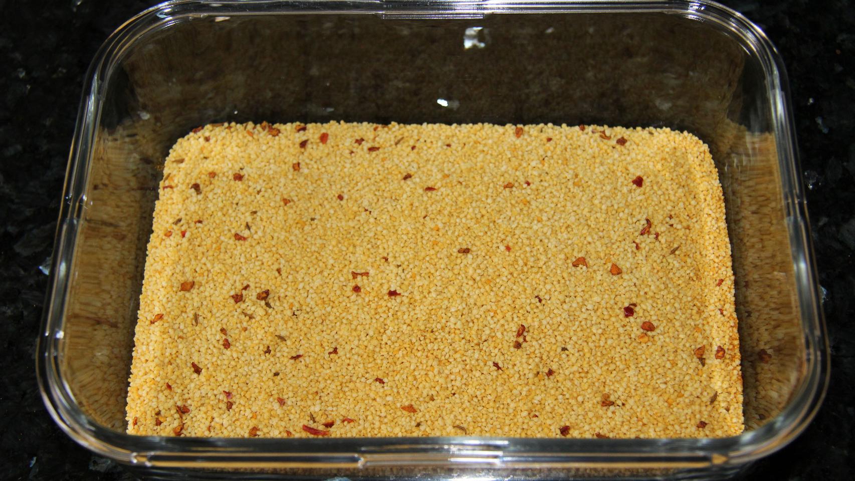 CUSCÚS CON CHAMPIÑONES AL AJILLO CON TMX 10