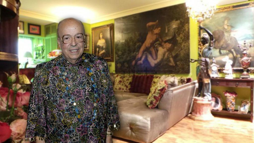 Rappel en su casa en un montaje.