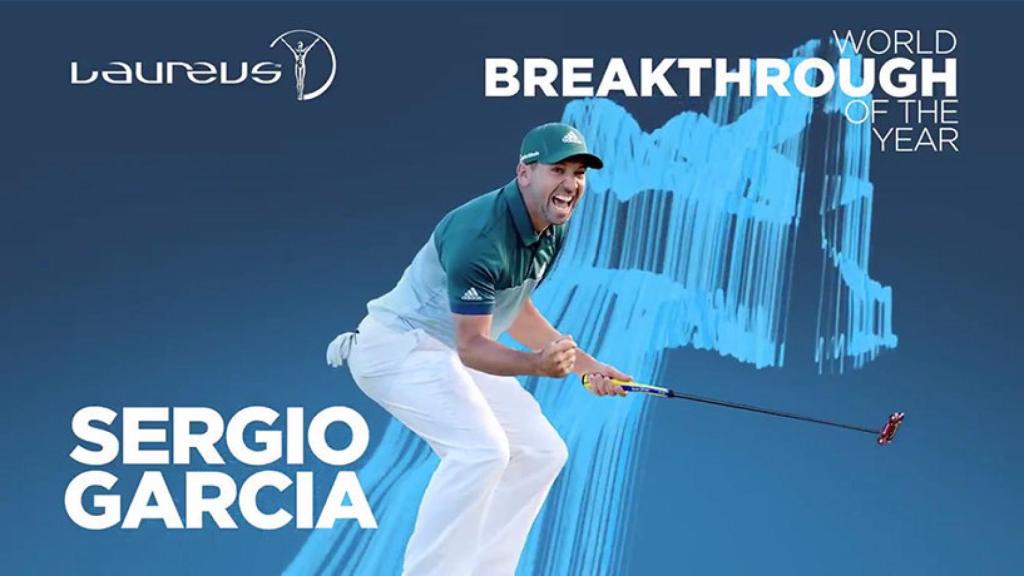 Sergio García, ganador del Premio Laureus