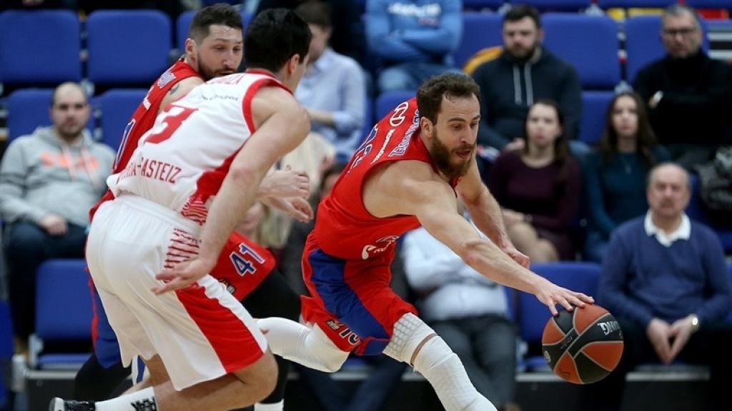 Sergio Rodríguez y su CSKA ya están en los playoffs.