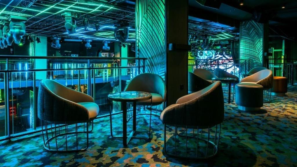 Interior de la sala Changó.