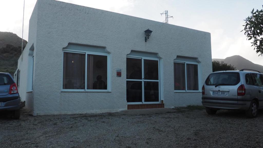 La casa de la abuela del niño Gabriel.