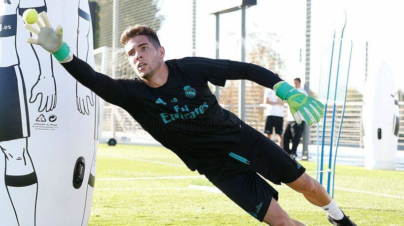 Luca Zidane regresa a los entrenamientos