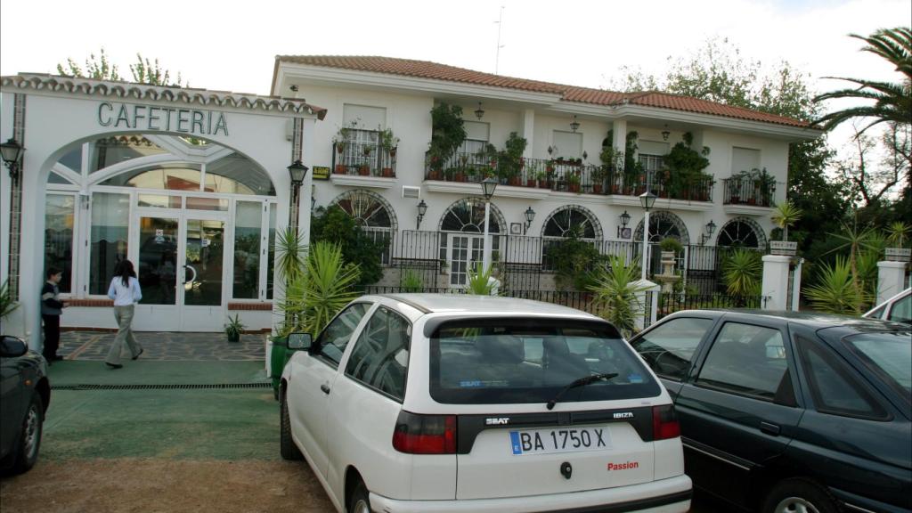 La entrada del desaparecido restaurante 'El paraíso'.