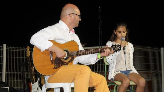 Laura Diepstraten durante un ensayo. Cedida.
