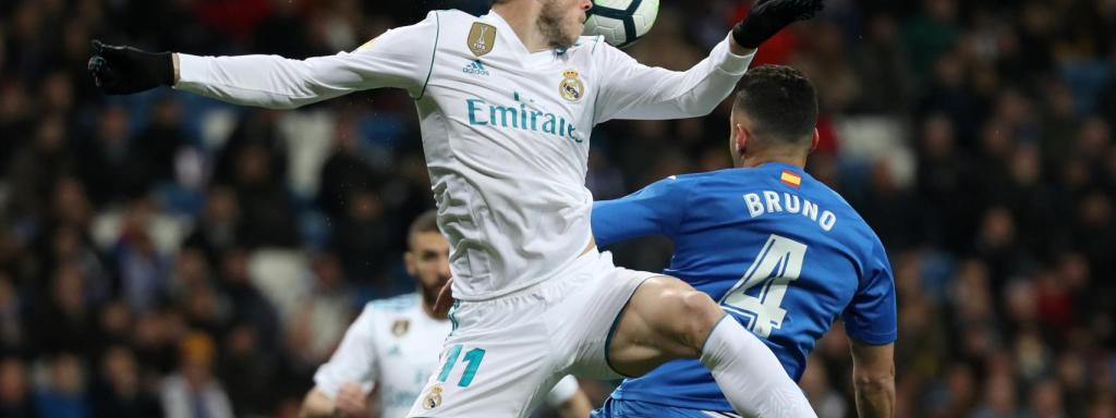 Gareth Bale en el Real Madrid - Getafe.