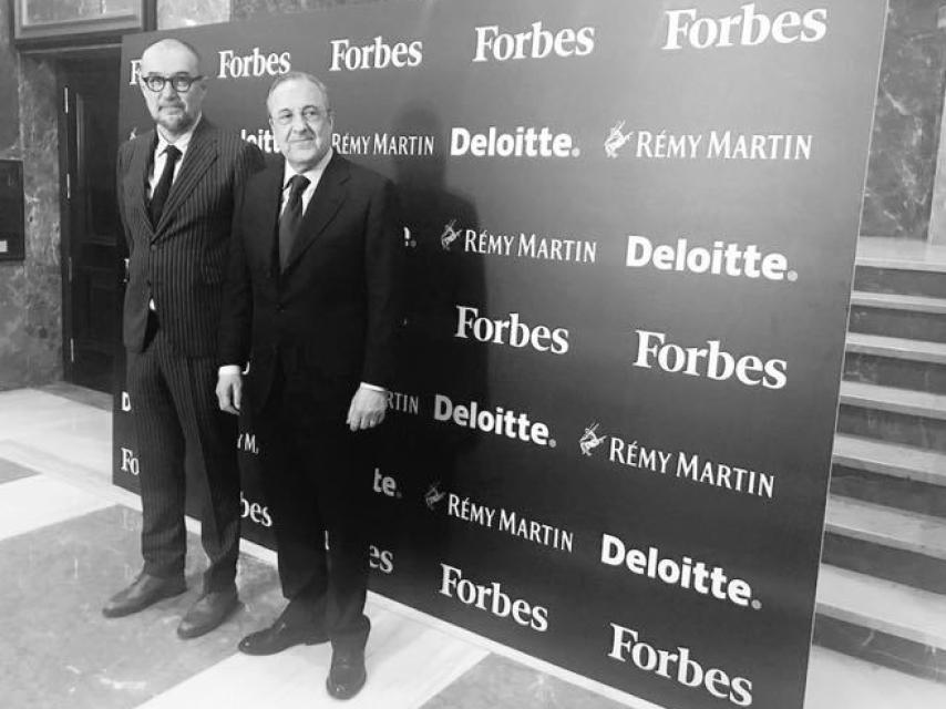 Así fue la noche Forbes de Florentino Pérez