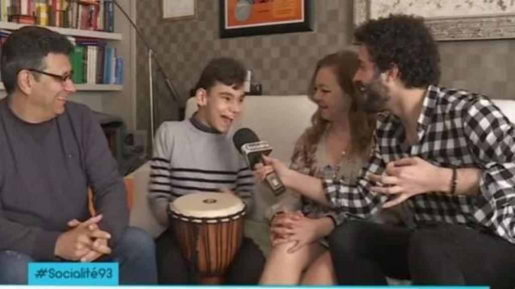 Adrián Martín en el programa 'Socialité'.