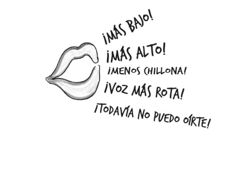 Una de las ilustraciones de El club de la lucha feminista. Saskia Wariner.  Penguin Random House.