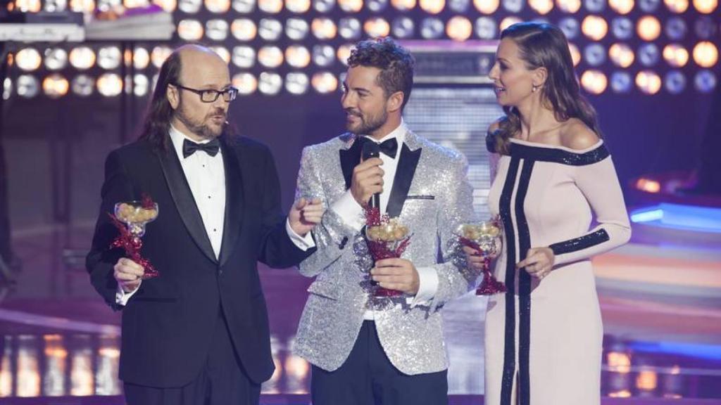 Santiago Segura, David Bisbal y Eva González