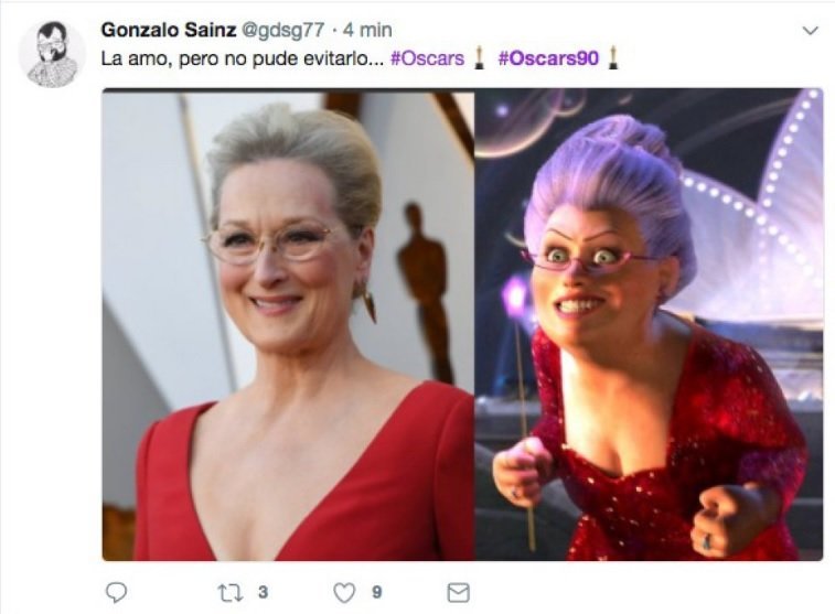 Los mejores memes de la gala de los Oscar 2018