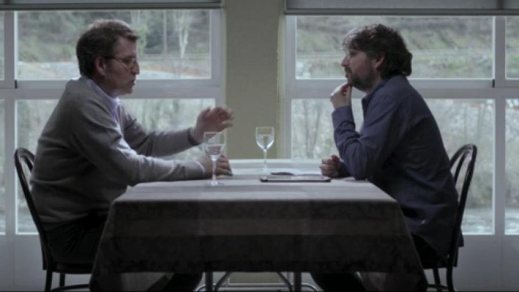 Alberto Núñez Feijoó y Jordi Évole en 'Salvados'