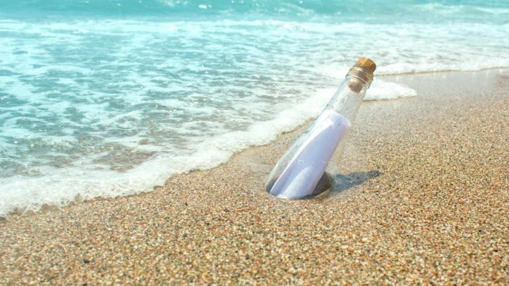 Mensaje en una botella. Getty.